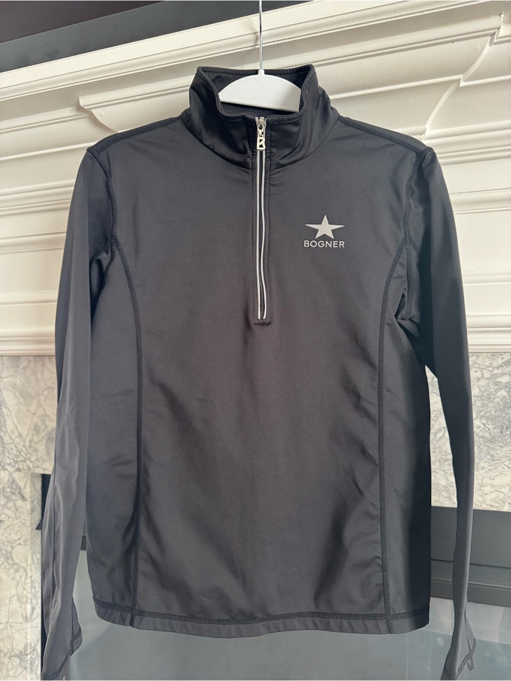 Bogner Black Half-Zip Athletic Pullover